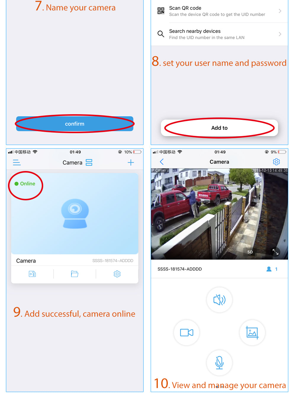 5MP 2.4/5G Wifi Camera with LAN Indoor Human Detect &amp; Tracks Baby Camera Smart Home Security 2-way Audio Night Vision PTZ Camera