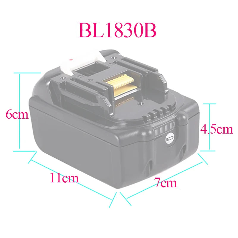 Lithium Battery Protective Cover For Makita BL1830 BL1850 18V Soft AntiFall Waterproof Non-Slip Wear-Resistant Light Shell