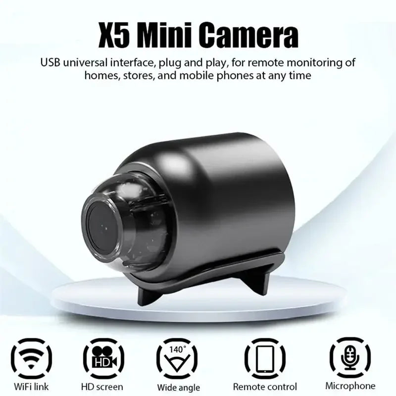 Xiaomi Nanny Camera HD Security Wireless Video Motion Detection Ultra-small Night Vision Baby Nanny Camera Smart Home