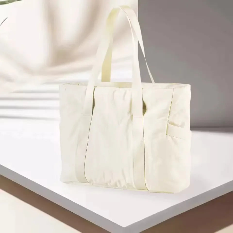 Women Travel Tote Bag University Laptop Travel Tote diaper Gym Yoga Bag Shoulder Bag Yoga Mat Buckle for Sports College Work