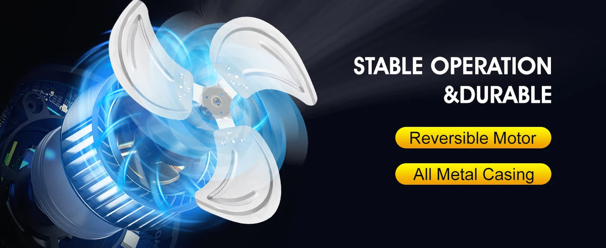 Modern Wall Fan Remote Control 6 Speed Electric Fan Ventilation Multi-Adjustable Oscillating Head Timer LED Ceiling Fan Light