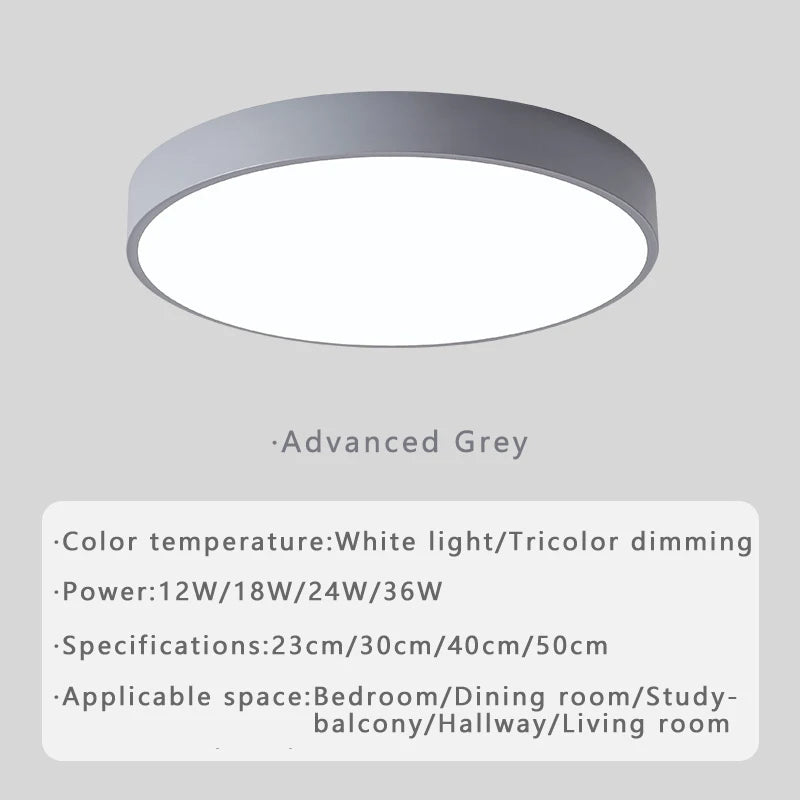 Macaron LED Nordic ceiling light creative modern minimalism living room bedroom study dining room corridor balcony lighting