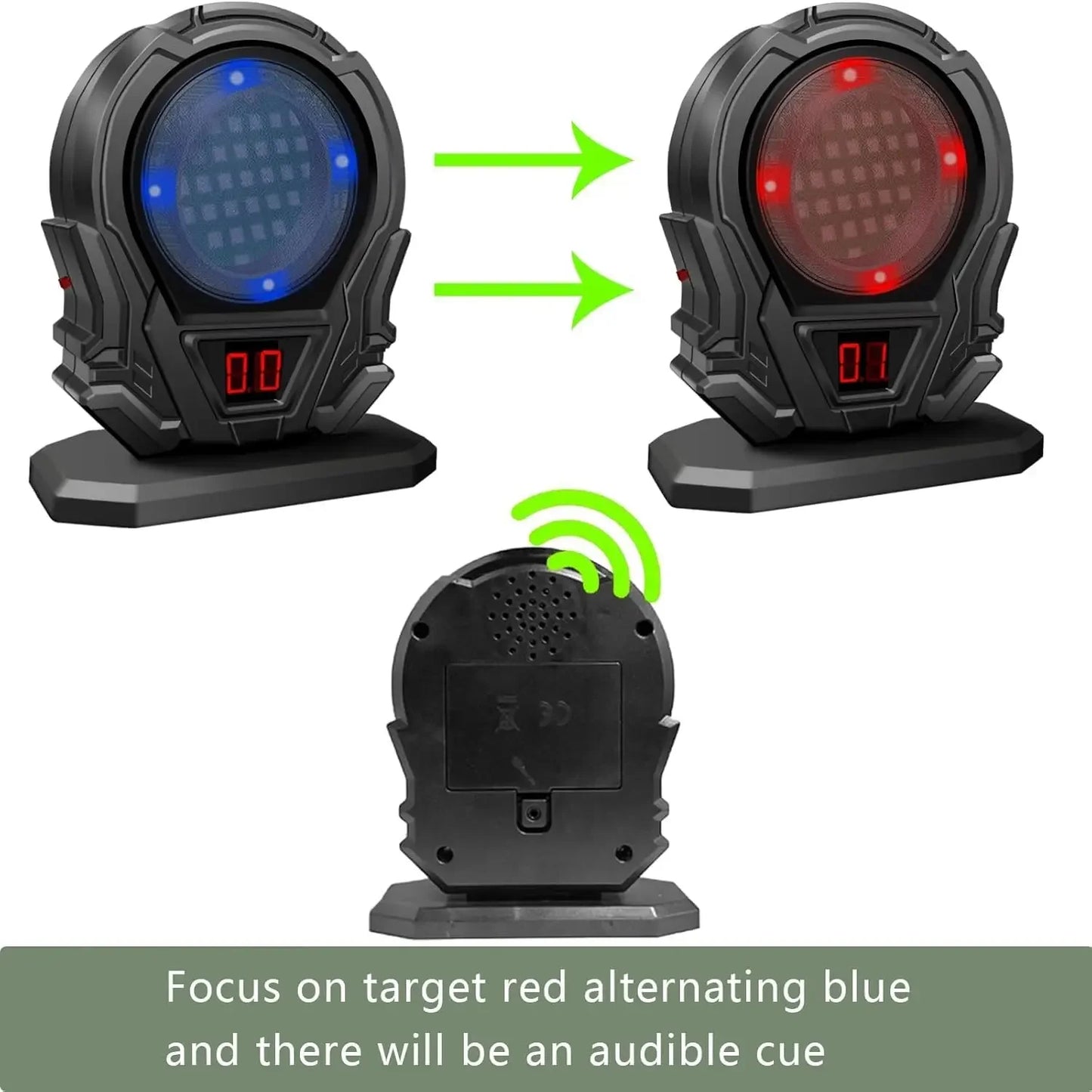 Christmas gifts mini infrared Dart Target Laser Training Target Induction Laser Target Auto-Scoring Target Sound Light Feedback