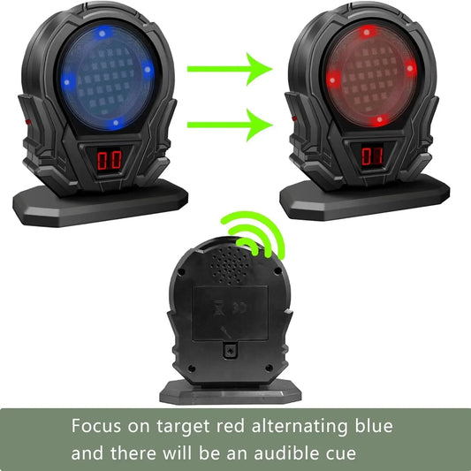 Christmas gifts mini infrared Dart Target Laser Training Target Induction Laser Target Auto-Scoring Target Sound Light Feedback
