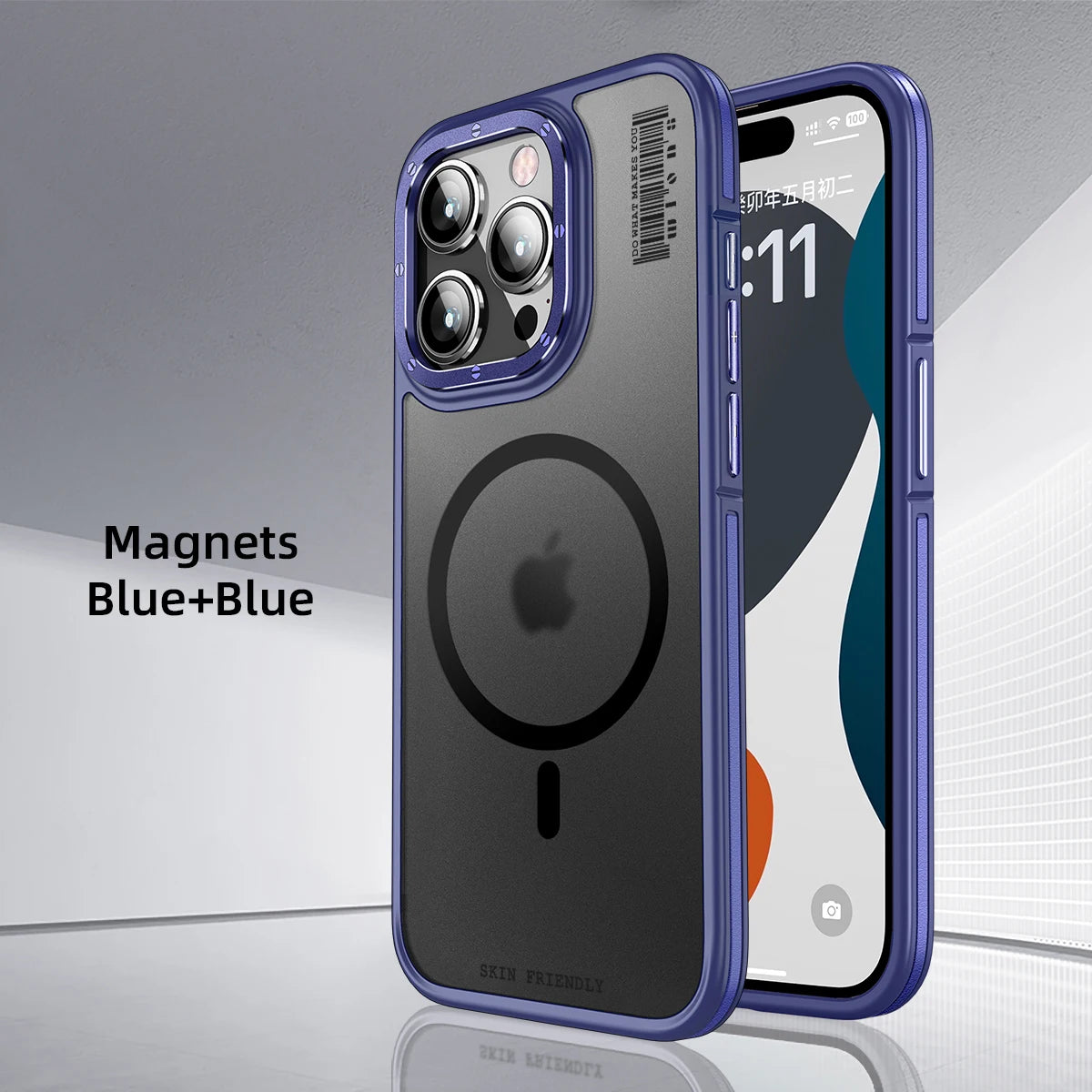 Official Original Splicing Skin Sensation Armor Shockproof Case for iPhone 15 14 Plus 13 Pro Max Magsafe Hybrid Phone Back Cover