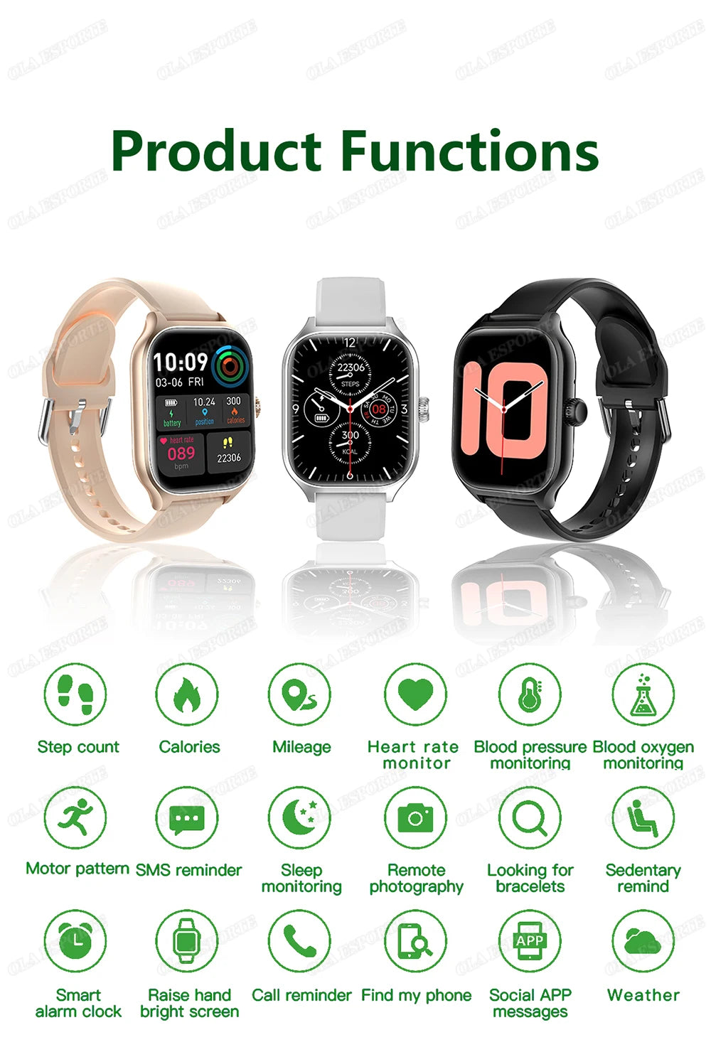 New Outdoor Military GPS Smart Watch Men Waterproof Multiple Sport Mode Fitness HD Bluetooth Calls Smartwatch Men Women Bracelet