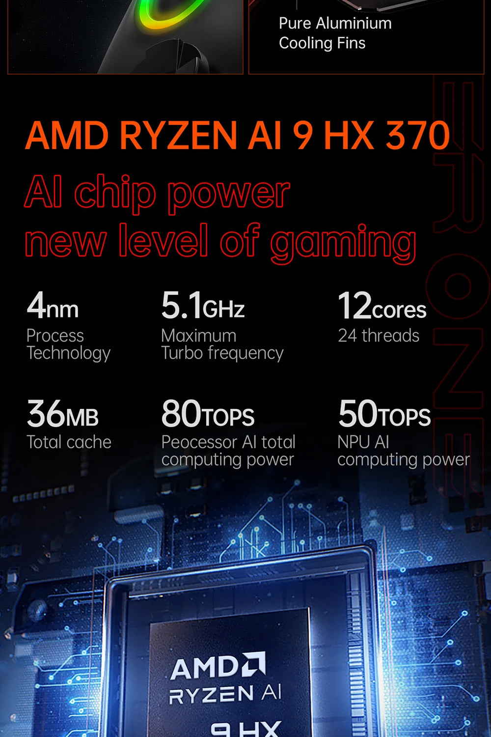 OneXPlayer X1 PRO AMD Ryzen AI 9 HX370 /8840U Laptop Tablet 3 IN 1 PC Game Console 10.95" Windows Handheld Controllers Computer