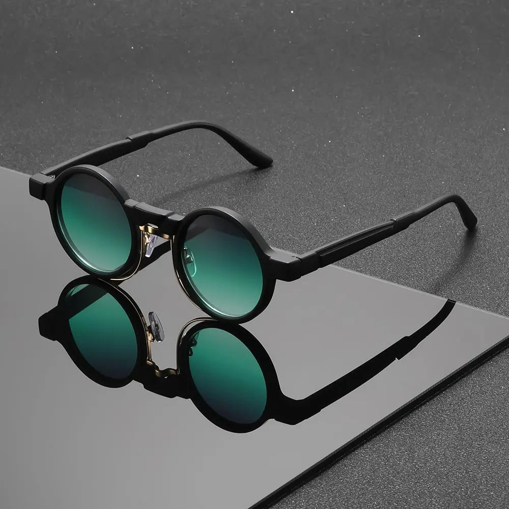 1PC Round Fashion Glasses With A Variety Of Colors To Choose From, Classic Design For Both Men And Women