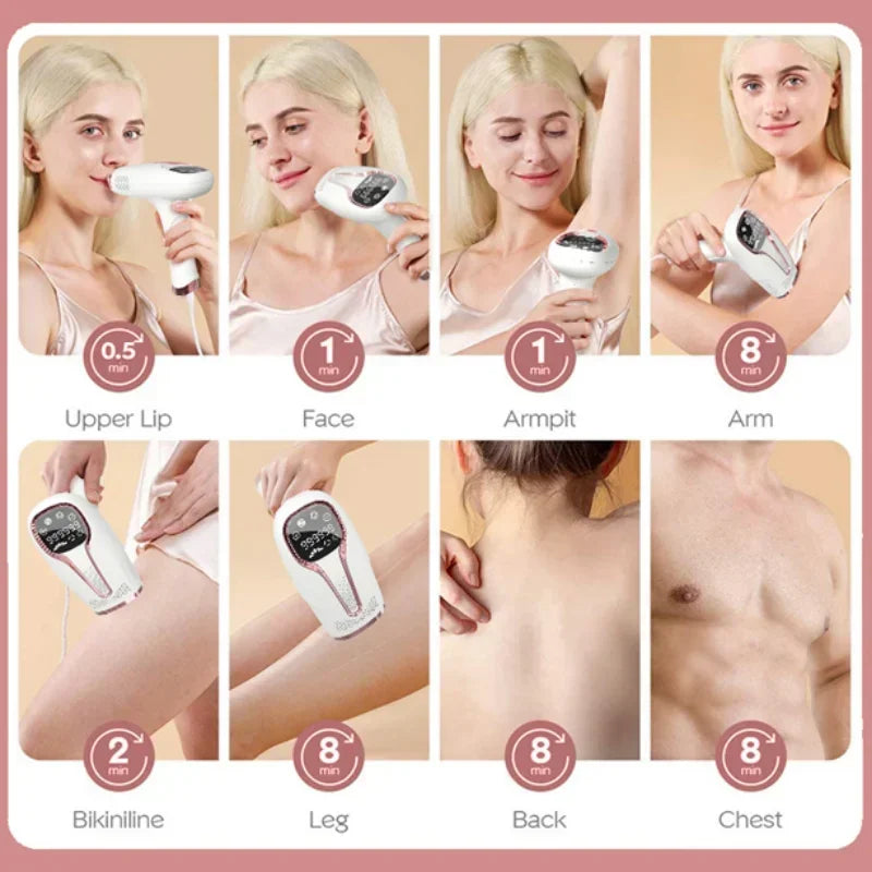 999999 Flashes IPL Laser Epilator for Women Home Use Devices Hair Removal Painless Electric Epilator Bikini Dropshipping