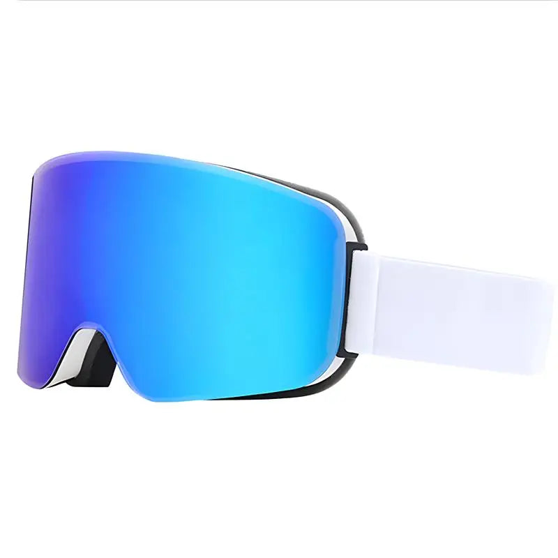 Adult Ski Snowboard Goggles Unisex Double Anti-Fog UV400 Cylindrical Lens Skiing Eyewear Mask Snow Protection over Glasses