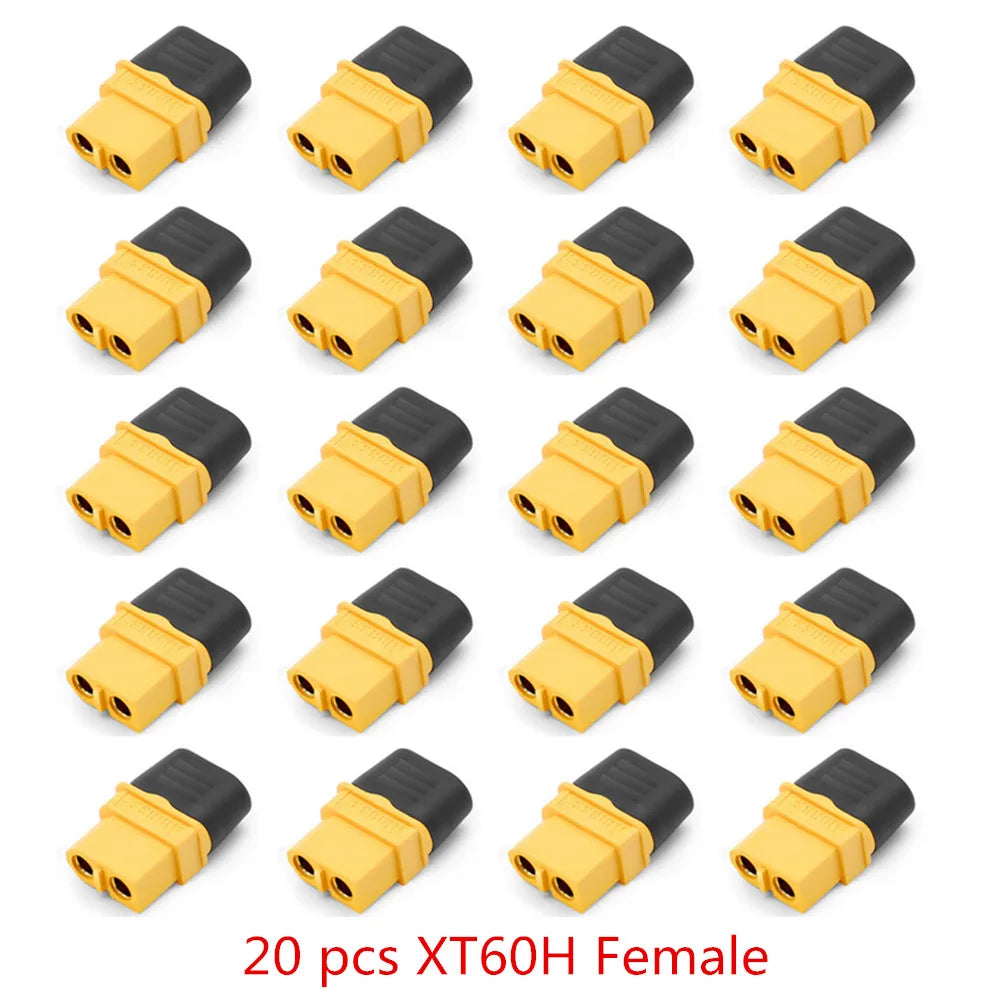 5/10 Pairs XT60H connector plug with Sheath Housing Female / male XT60 plug for RC Lipo Battery cars fpv drones Airplane car