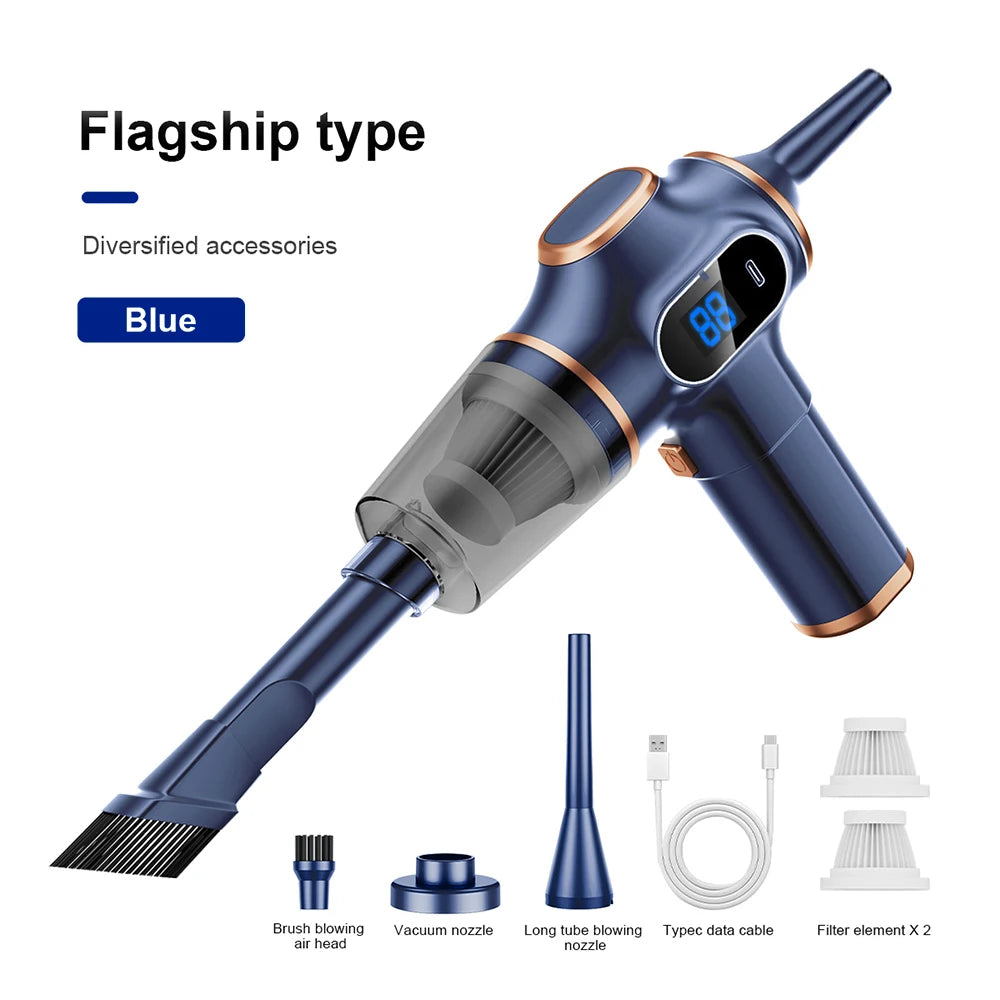 98000PA Mini Car Vacuum Cleaner Cordless Powerful Car Cleaner HandHeld Vacuum Cleaner Cleaning For Mercedes-Benz Full Series