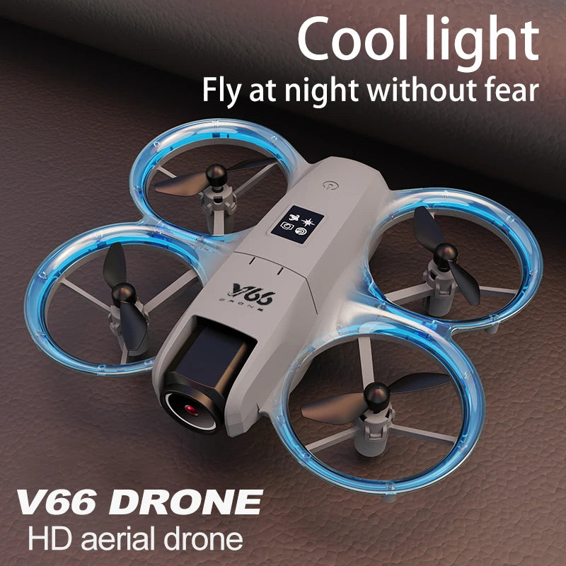 NEW Original V66 MINI Drone 4K Professional HD Aerial Photography Obstacle Avoidance FPV Dron HD Dual Camera RC Quadcopter Toys