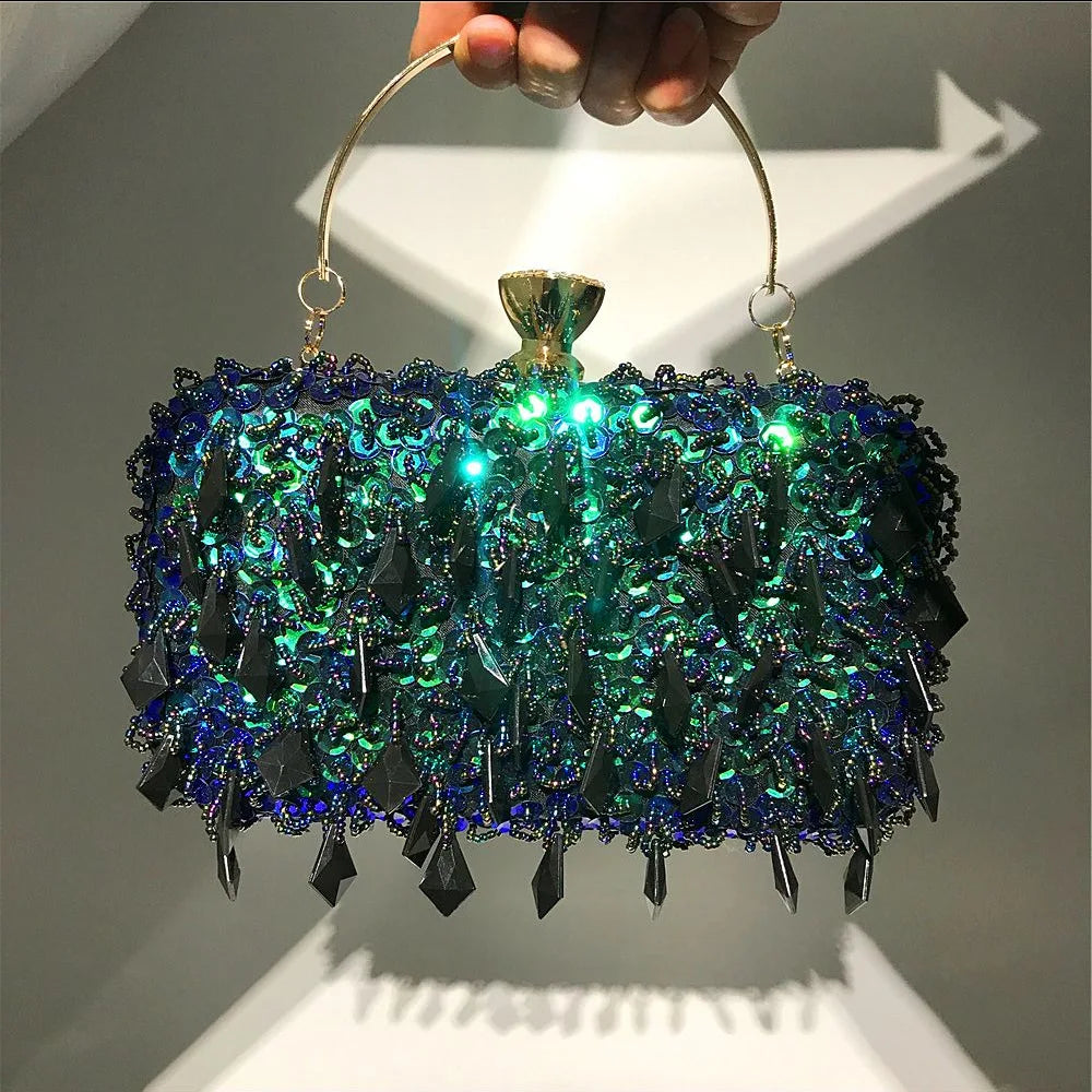 Crossbody Bags for Women 2023 Luxury Designer Fashion Party Handbags Trend Chain Cluth Sac De Luxe Femme Wedding Bags