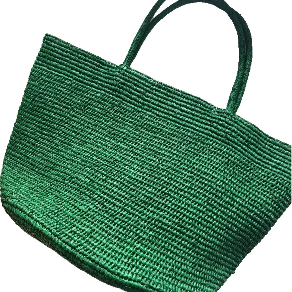 2026 Large Handwoven Rattan Tote Bag for Women Natural Straw Beach Bag Purse Luxury Shoulder Bags Handbag Summer