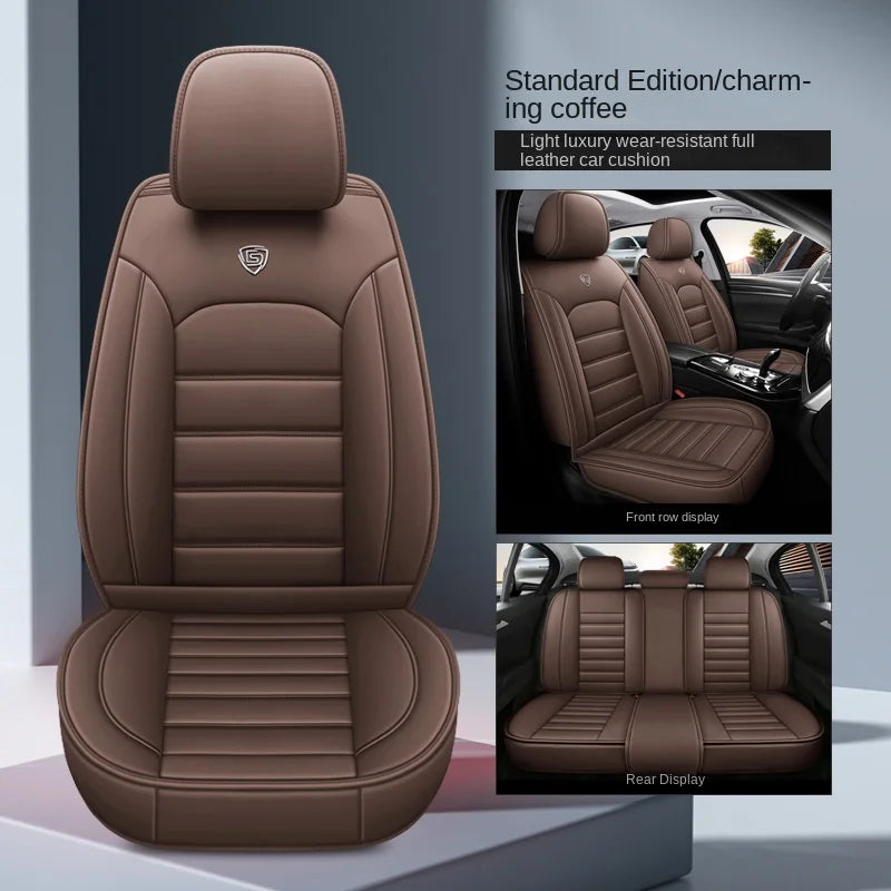 Universal Style Car Seat Cover for Volkswagen Touareg Golf ID3 ID4 X T-Cross Car Accessories Interior Details Seat Protector