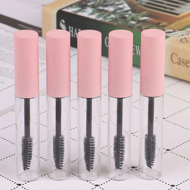 10/20/50Pcs 10ml Empty Mascara Tube DIY Wand Eyelash Cream Container Makeup Packaging Sample Bottle Plastic  Refillable Bottles
