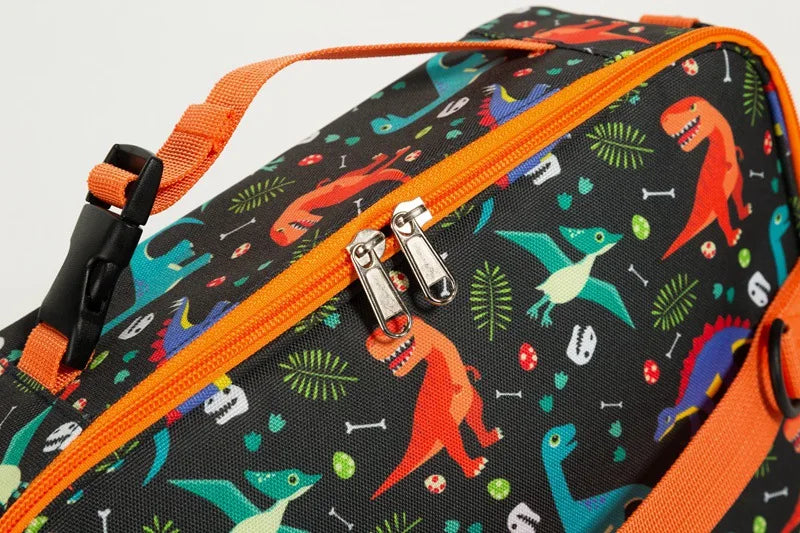 2025 New Cute Cartoon Kids Bento Lunch Bag Unicorn Print Reusable Lunch Box Double Insulated Waterproof for Children 3Years+