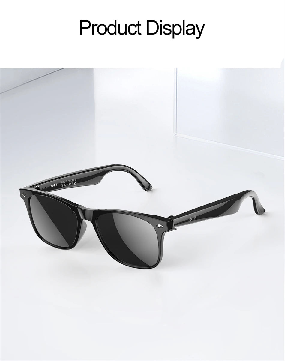 2025 New Smart Glasses Men Multiple Language Al Intelligent Translation Anti-blue Lens Wireless Call Voice Assistant Glasses Man