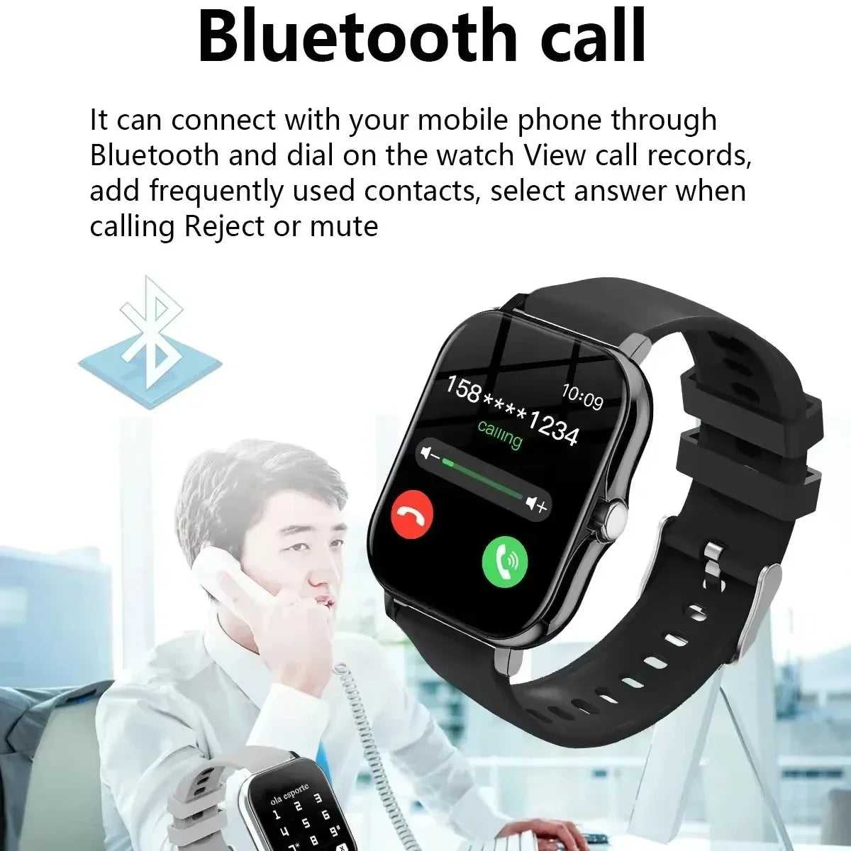 2025 Selling New Smart Watch for Men Women Newest Sport SmartWatch Faces Bluetooth Call Sports Fitness Phones Android iPhone