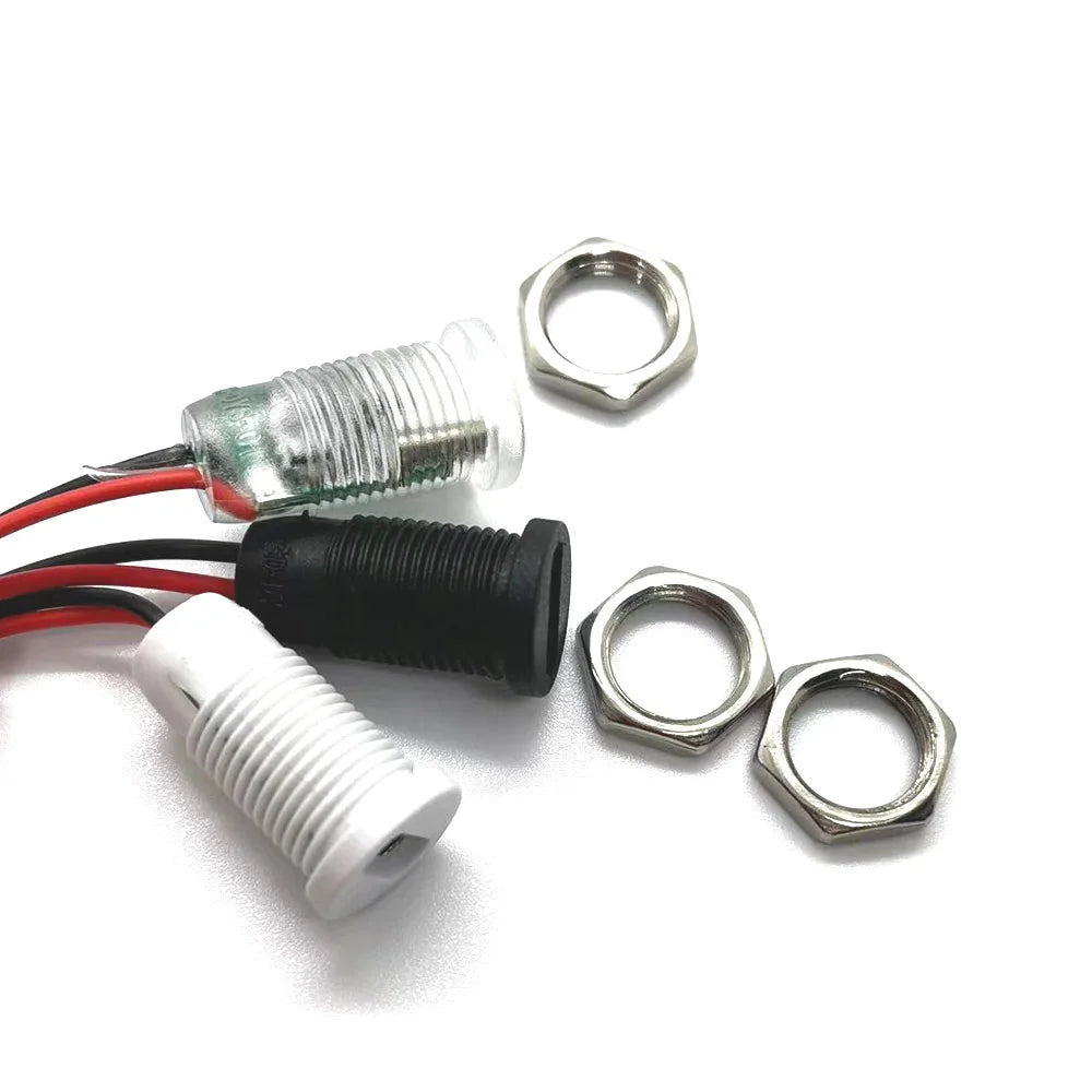 2Pin Wire LED light USB Type-c Waterproof Connector Direct compression female base Female Socket Charging Interface With Welding