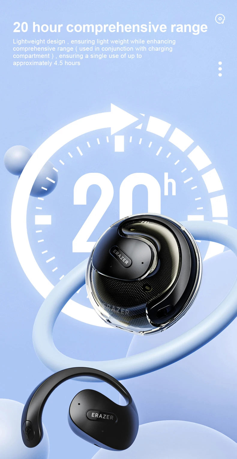 MINISO X15 pro Bluetooth 5.4 Earphones Erazer X15 Sports Wireless Headphones Noise Reduction HD Call Lenovo Earbuds with Mic