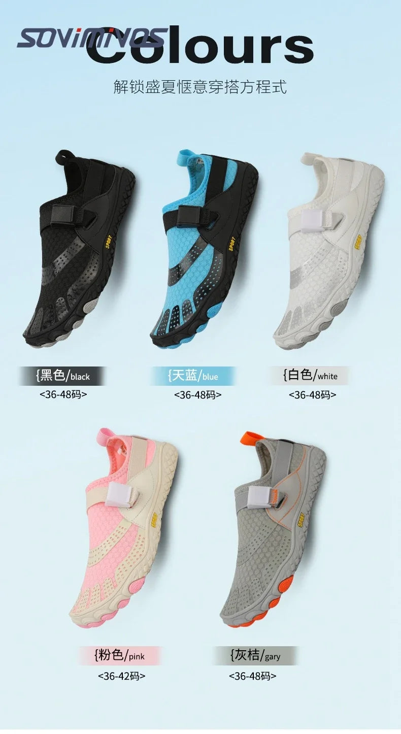 Gym Barefoot Shoes for Men Casual Ladies Women Aqua Hiking Water Shoes Aquatic Sneaker Shoe Man Tenis Masculino basket femme