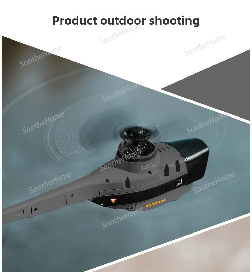 C128 RC Helicopter  2.4G System  Remote Control 1080P Camera Wifi FPV 6-Axis Sentry Drone RC Helicopter Toy