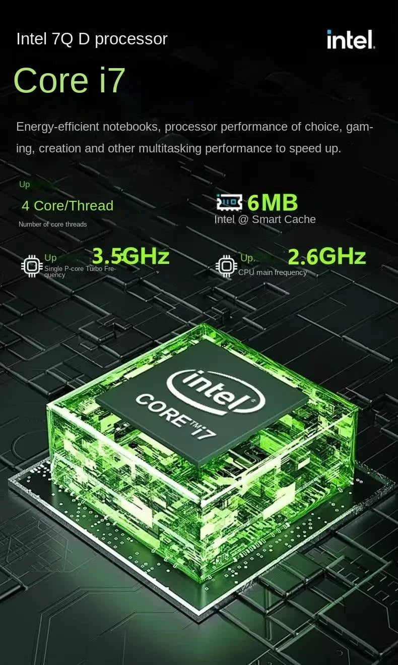 CARBAYTA Intel Core I7 6700HQ Laptop 15.6″ IPS Screen 16G 32GB 64GB RAM NVIDIA GeForce GTX 1060 6G Game Computer Windows 11 Pro