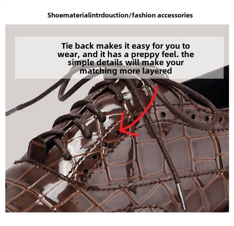 2025 Women Shoes Spring New Fashion Round Toe Lace Up Retro Single Shoe for Office Party Walk Thick Low Heeled big Size 48 775-1