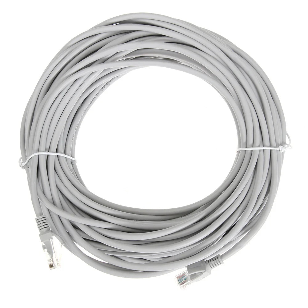 Cable Ethernet De Alta Velocidad Cat5e RJ45 Cable De Red LAN Enrutador De Ordenador Patch Cord , 1M/5M/10M/15M/20M/30M/50M