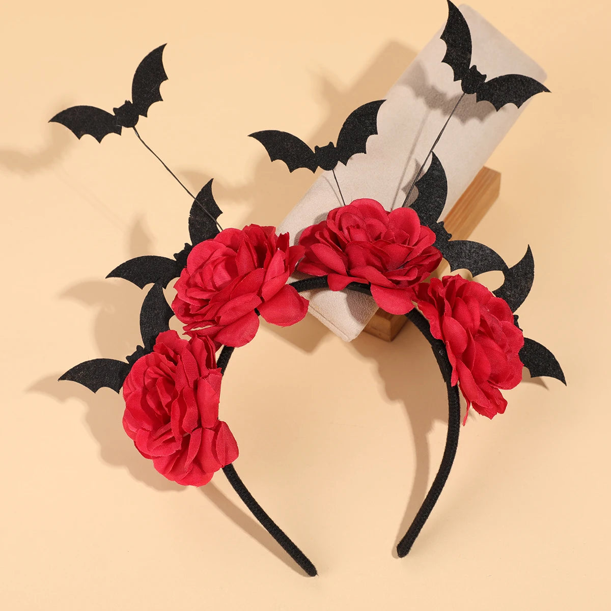 1 Piece of Halloween Costume Accessories, Headbands, Hair Accessories, Bat Headbands, Girl Role-Playing Headbands