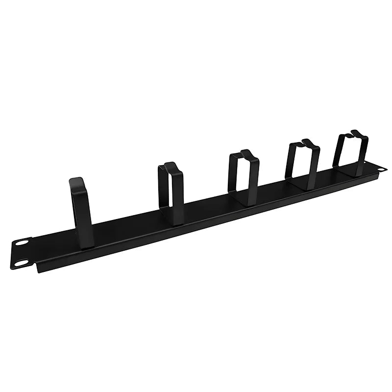 1U/2U Network Cable Management Network Patch Panel 19 inch Rack Mounted Steel/Plastic Networking Ethernet Black