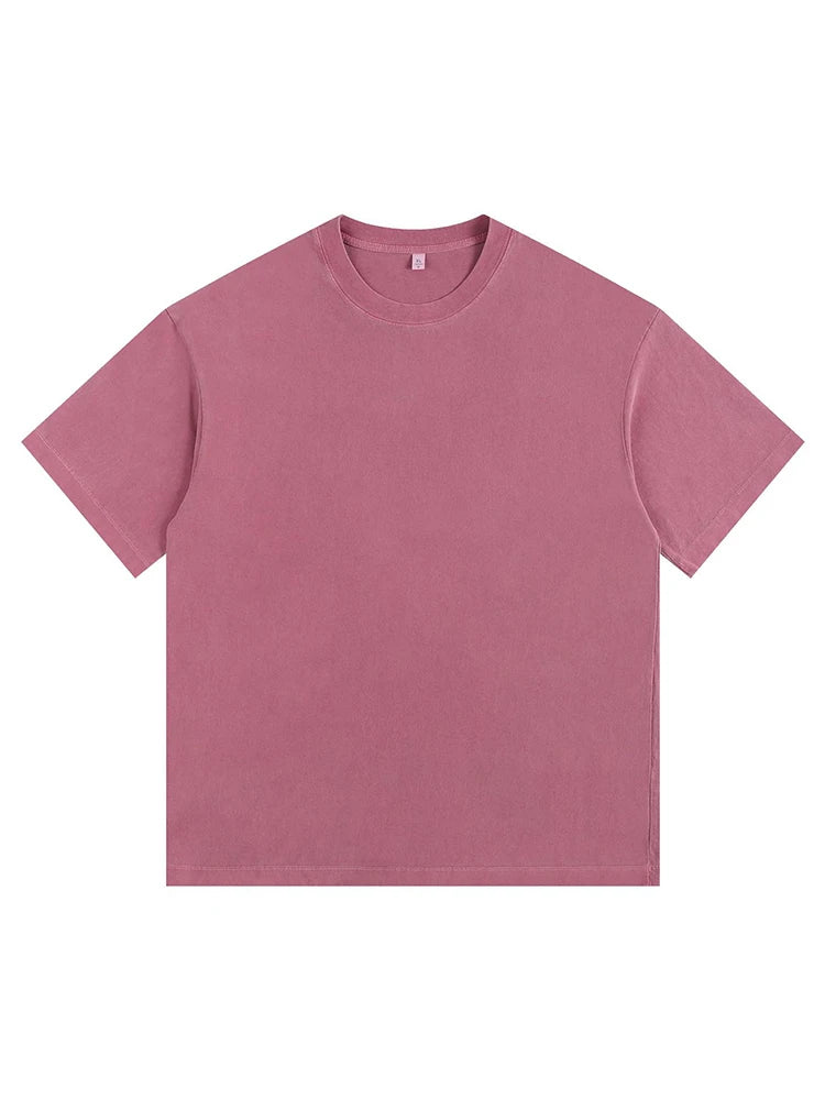 MiuKoMiYa Summer Loose T Shirts Women Basic Cotton Wahsed Short Sleeve Tees Oversized Casual Basic Female T Shirts Streetwear
