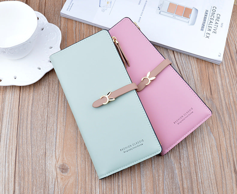 Luxury Long Wallet Purses for Women New Trend Slim Wallets Female Clutch Bag Ladies Credit Card Holder