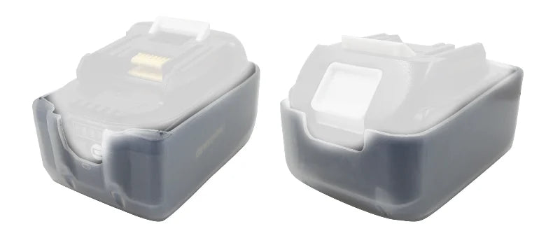 Lithium Battery Protective Cover For Makita BL1830 BL1850 18V Soft AntiFall Waterproof Non-Slip Wear-Resistant Light Shell