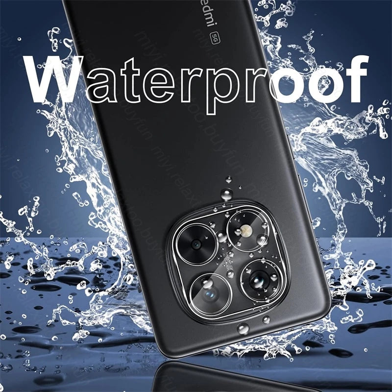 1-3Pcs HD Camera Glass For Redmi Note 14 Pro 5G 4G Clear 3D Ctystal Tempered Glass Lens Ziai Redmy Note14Pro Note14 Note15 Pro+