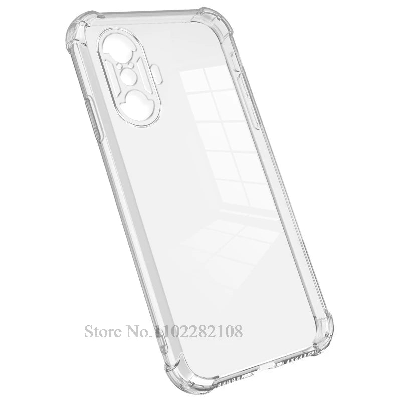 Shockproof Clear Cover For Xiaomi Poco C85 C75 C65 C71 C40 POCO F7 Ultra F6 F5 F2 Pro F4 F3 GT Transparent Silicone Case Fundas