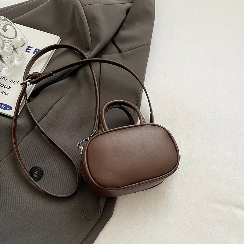 Luxury Brand Women Bag 2024 Winter Mini Crossbody Bag Purse Fashion Simple Handbag Satchel High Quality Lady Small Shoulder Bags