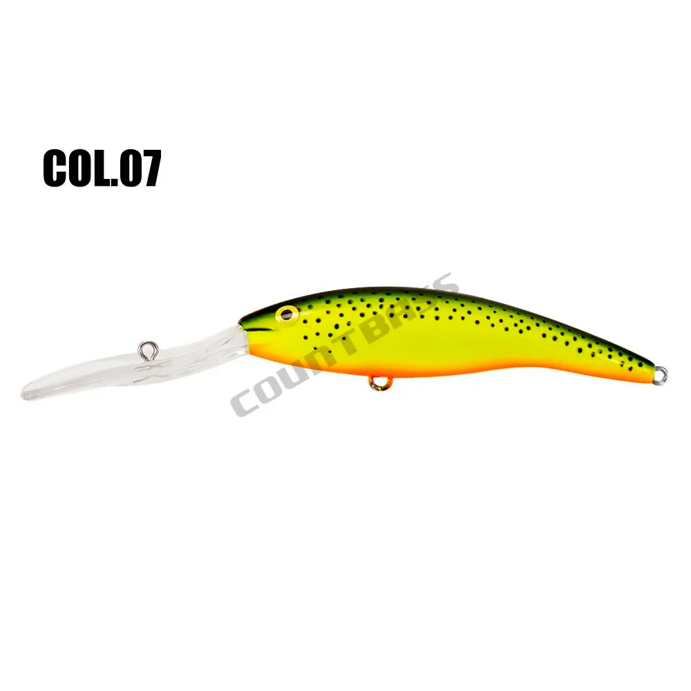 Countbass Deep Tail Wobbler 90mm 14.6g Floating Diving Depth 6M Crankbait Chatterbait Fishing Lures Hard Bait