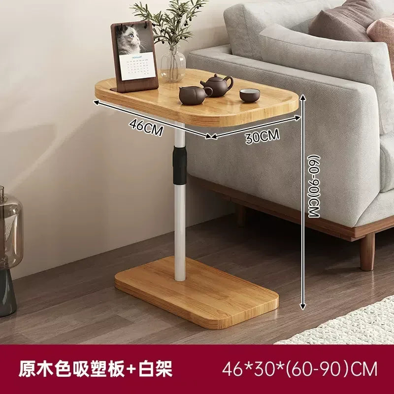 Minimalist Modern Sofa Side Table - Luxury Coffee Tea Table Small Shelves Rugged Durable Living Room Furniture