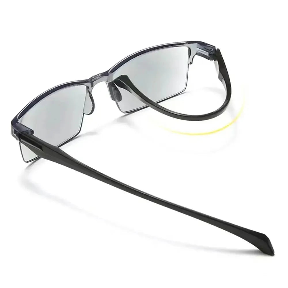 New Smart Automatic Zoom Reading Glasses Rimless Optical Presbyopia Eyewear Spectacle Ultralight Computer Goggles Unisex