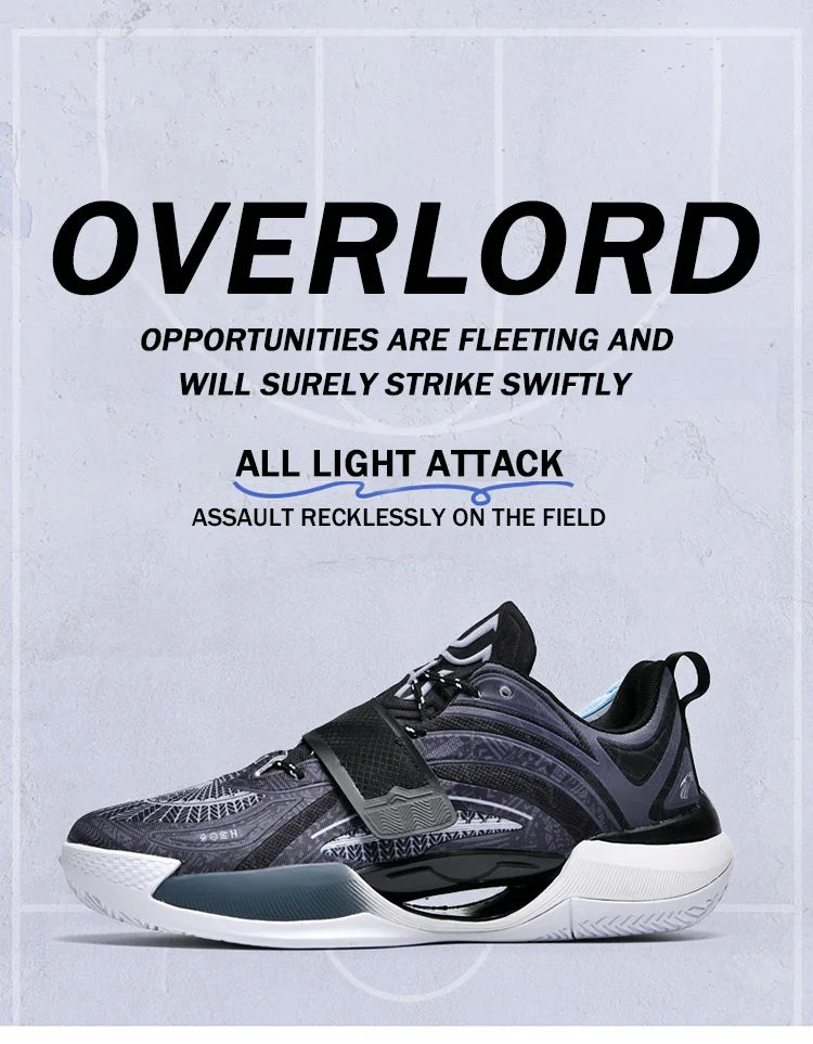 Basketball Sports Shoes with Lightweight and Breathable Air Cushion Strong Men's Jumping Ability Men's Casual Sports Shoes