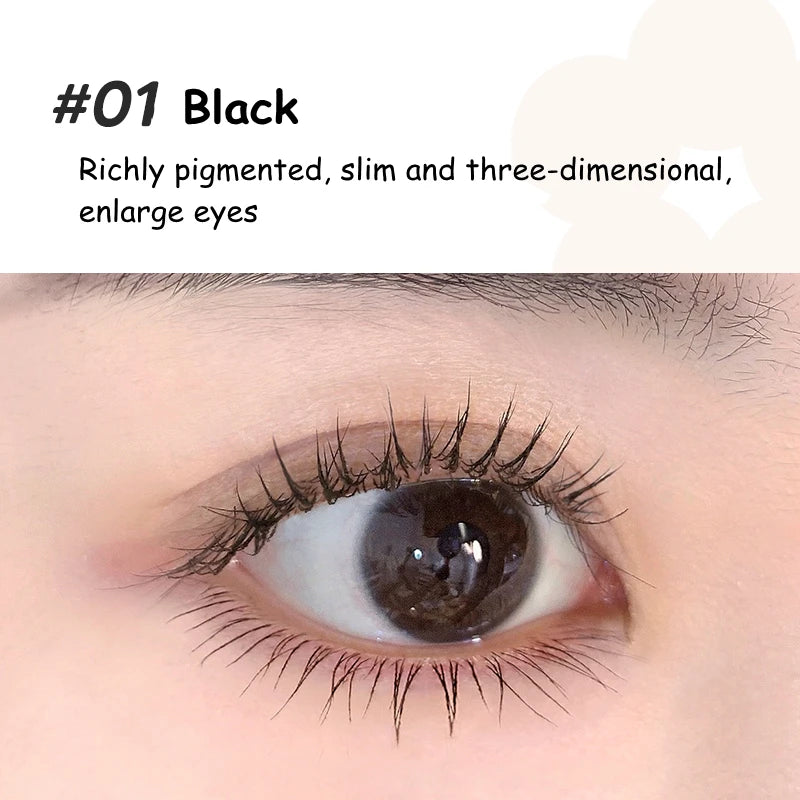 Judydoll Judydoll Small Steel Tube Lash Lengthening Curling Thick Mascara Natural Quick Dry Waterproof Non-smudg Eye Makeup
