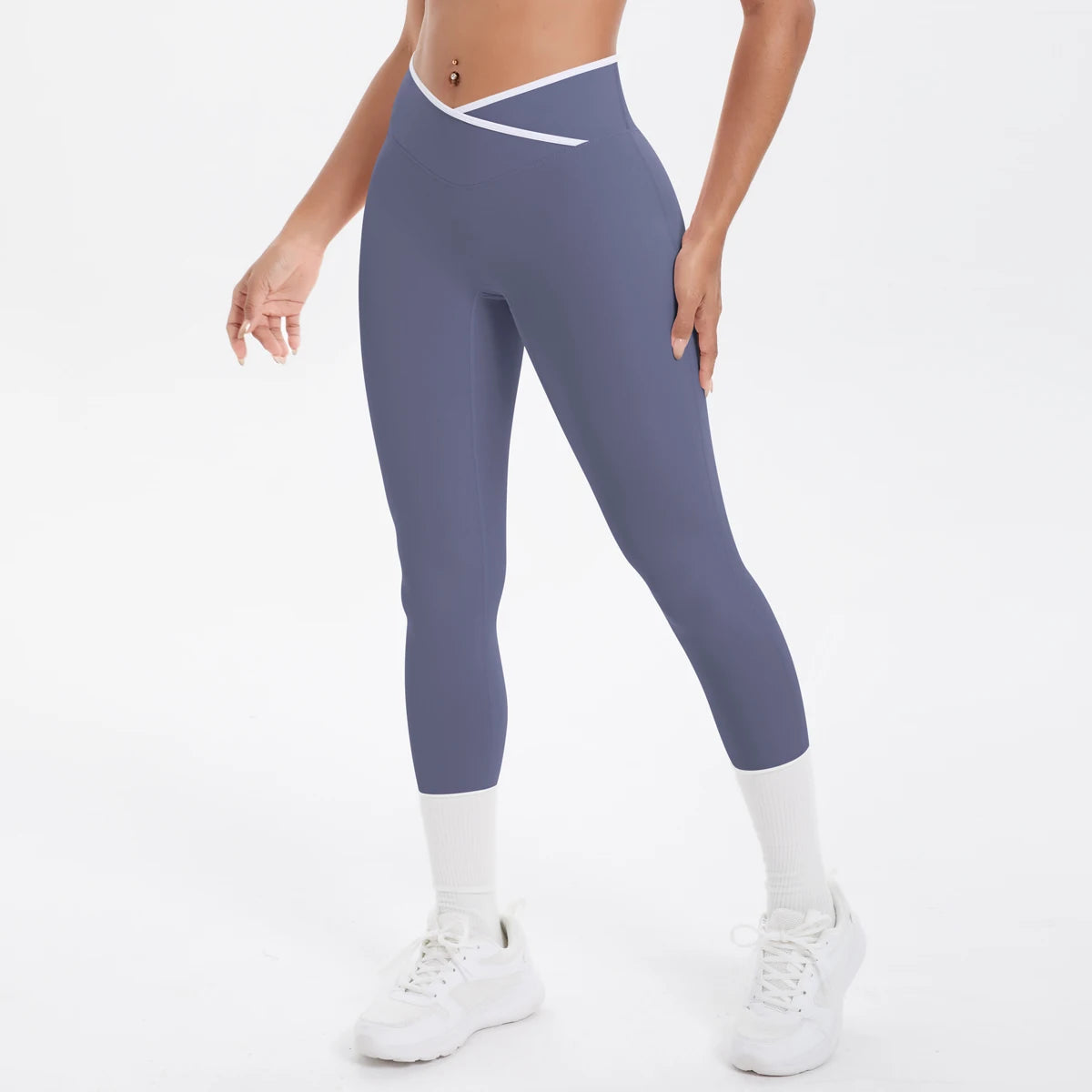Women Cross High Waisted Sports Suit Breathable Fitness Running Workout Yoga Set Casual Pilates Sportwear Leggings
