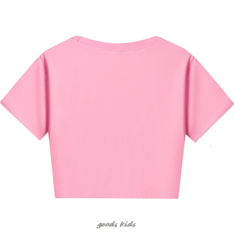 Summer Clothing Set Lilo And Stitch Toddler Boys Summer Pajamas Cotton Short Sleeve T Shirt+Shorts Costume Girls Sportswear Set