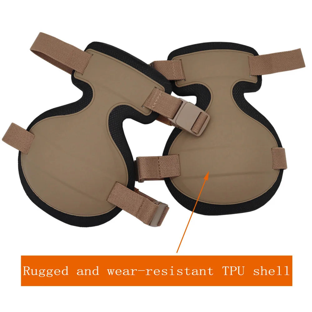 Upgraded Version II Tactical ARC Style Training Kneepads Combat Knee Pads Outdoor Sport Hiking Airsoft Hunting Kneepad