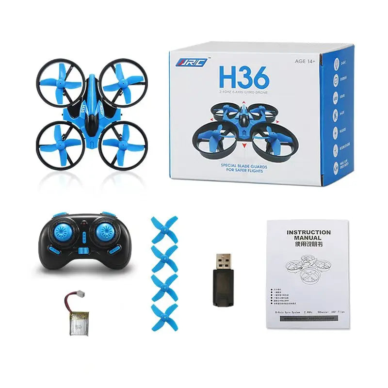 JJRC H36 Mini RC Drone with 1/2/3Battery Headless Mode 360° Flip 6-Axis Remote Control Quadcopter Toys Mini Drone Toys for Kids