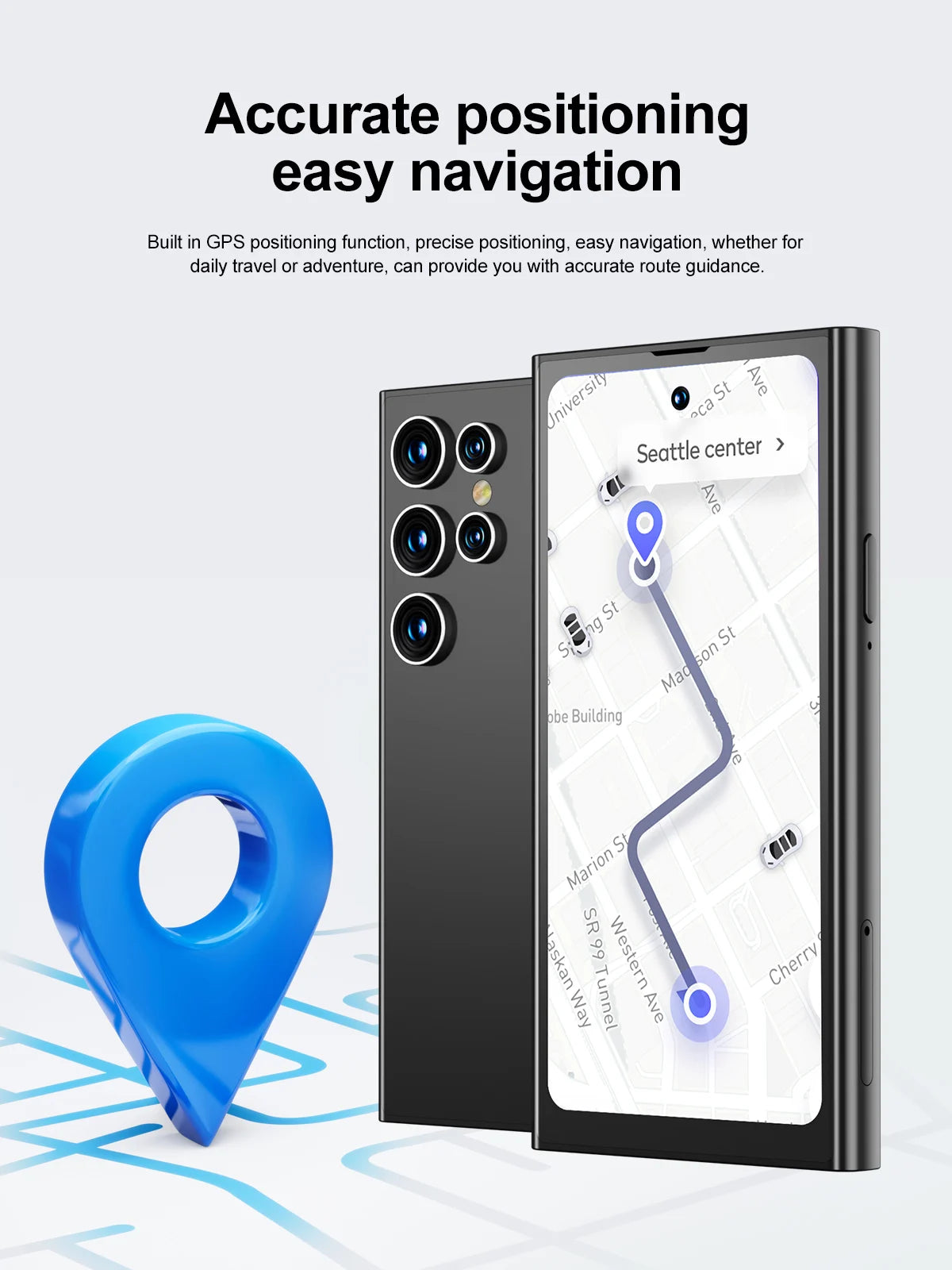 SERVO S27 Mini Android OS Cute Smartphone 4G LTE 3GB+64GB Play Store GPS WiFi Face ID 4.0"  Small Smart Phones Dual SIM Standby