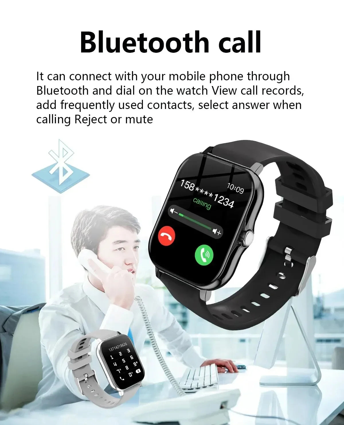 2025 Selling New Smart Watch for Men Women Newest Sport SmartWatch Faces Bluetooth Call Sports Fitness Phones Android iPhone